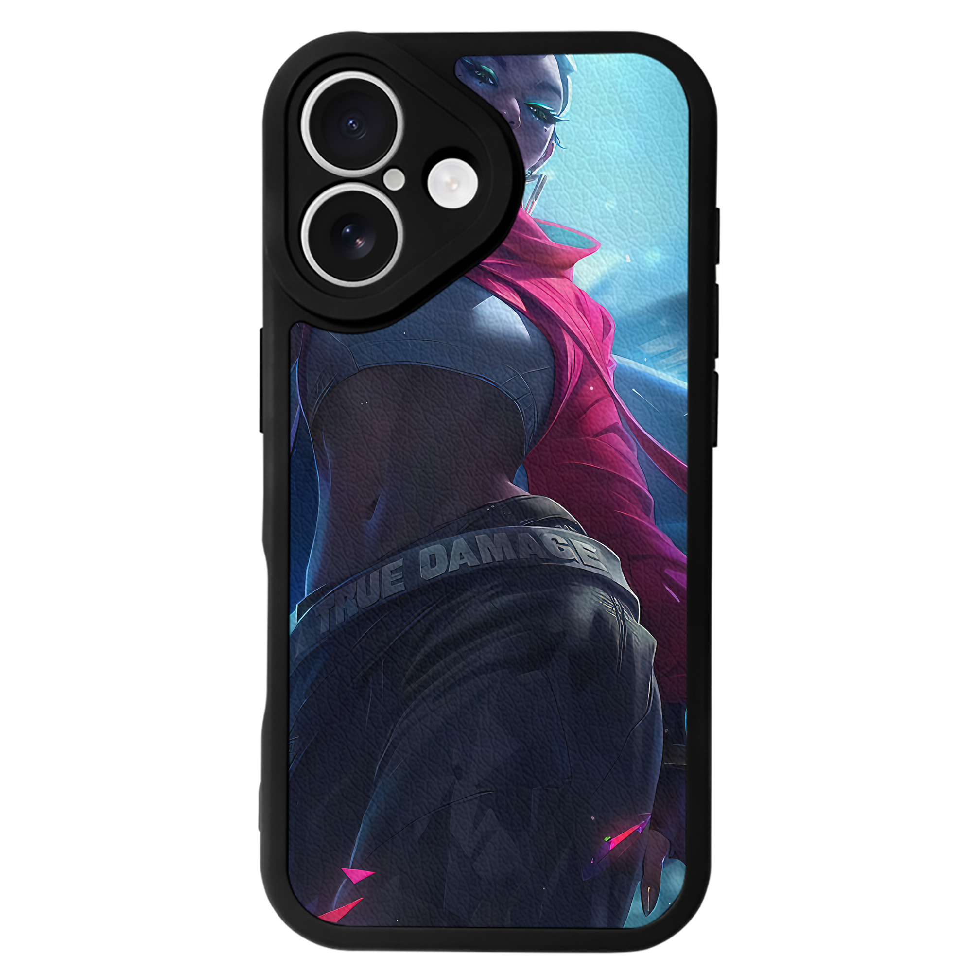 リーグ・オブ・レジェンド League of Legends LOL 【iPhone 16シリーズ対応】シリコンスマホケース（レザー調） 材質：シリコン